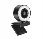 Kamera internetowa full HD 1080p MIC z ringiem LED  W180