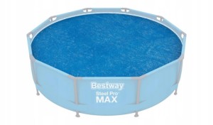 BESTWAY Folia pokrywa solarna na basen 305cm 58241