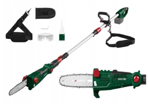 Pilarka Piła Podkrzesywarka akumulatorowa 20V Parkside PAHE 20-Li E5 Z AKUMULATOREM 4AH SMART BT I ŁADOWARKĄ 