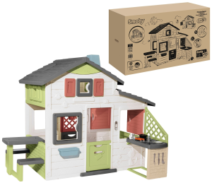 Domek dla dzieci Smoby plastik 3 lata + Friends House + Cuisine